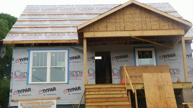 "Home for Good" project continues, despite wet weather