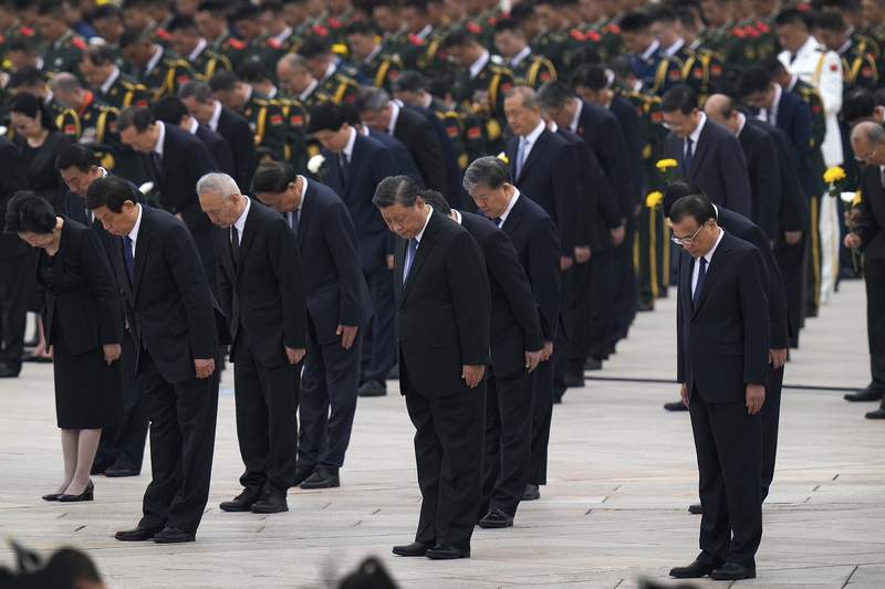 China's Xi leads Martyr's Day ceremony amid patriotism drive