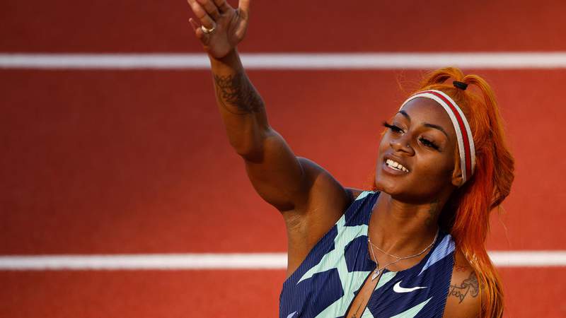 Sha'Carri Richardson applauds Jamaica's 100m clean sweep