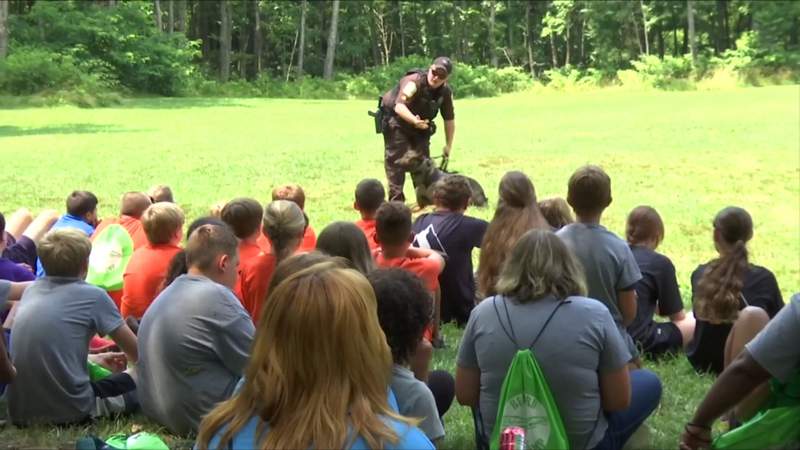 Cop Camp allows kids to have fun while building a bond with law enforcement