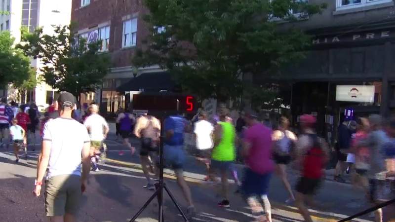 More than 600 runners race to raise money for kids in the community