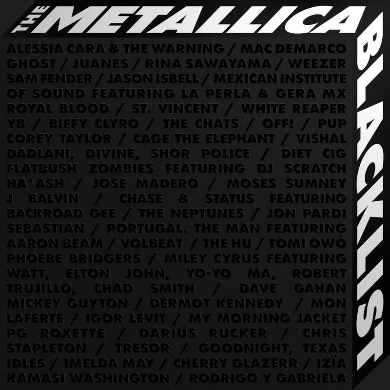 An all-you-can eat Metallica buffet of 'Black Album' covers