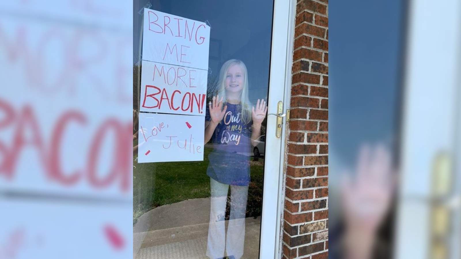 Wytheville 9-year-old asking for bacon during stay-at-home order