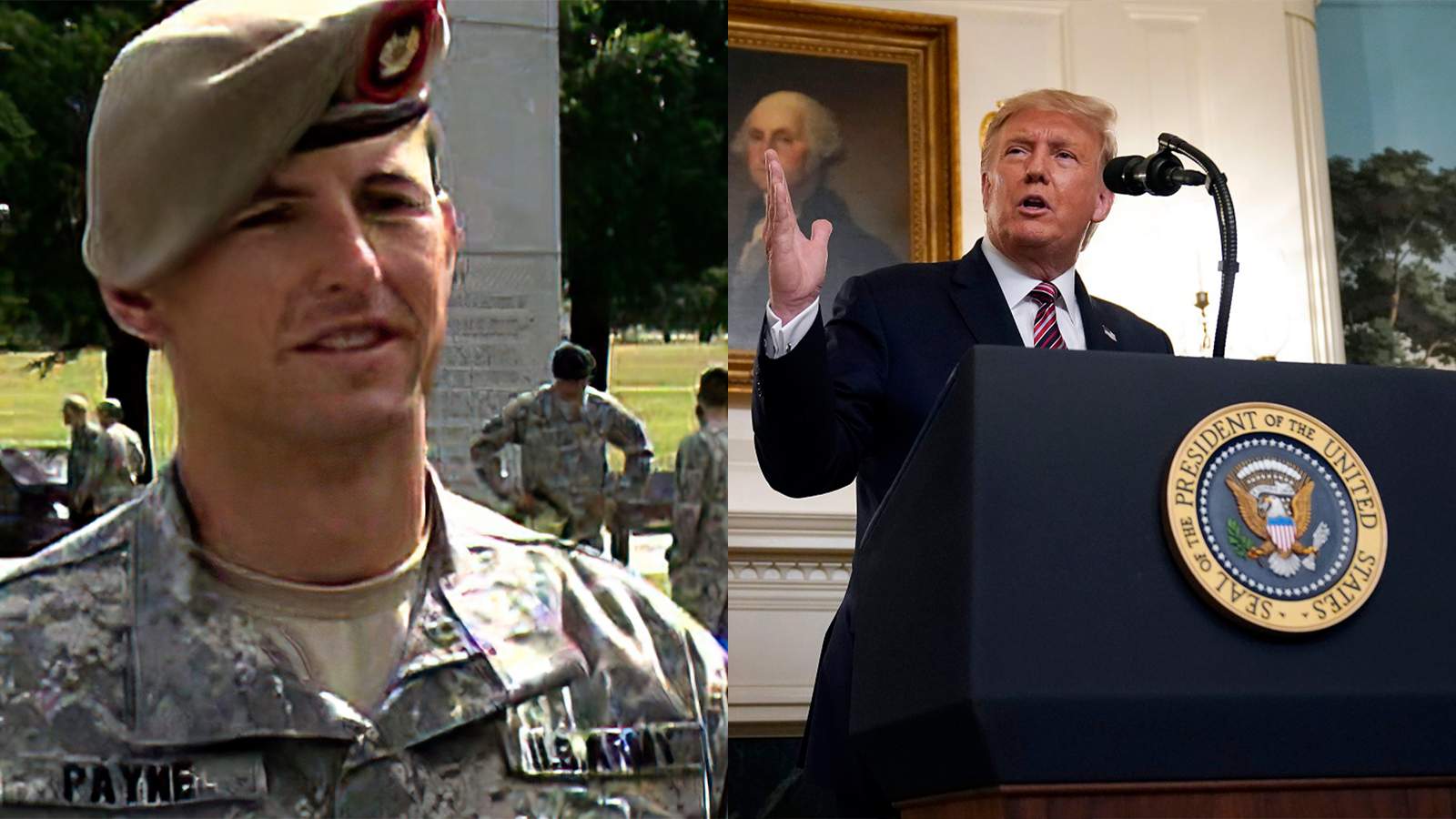 WATCH LIVE: President Trump awards Medal of Honor to Sgt. Maj. Thomas Payne