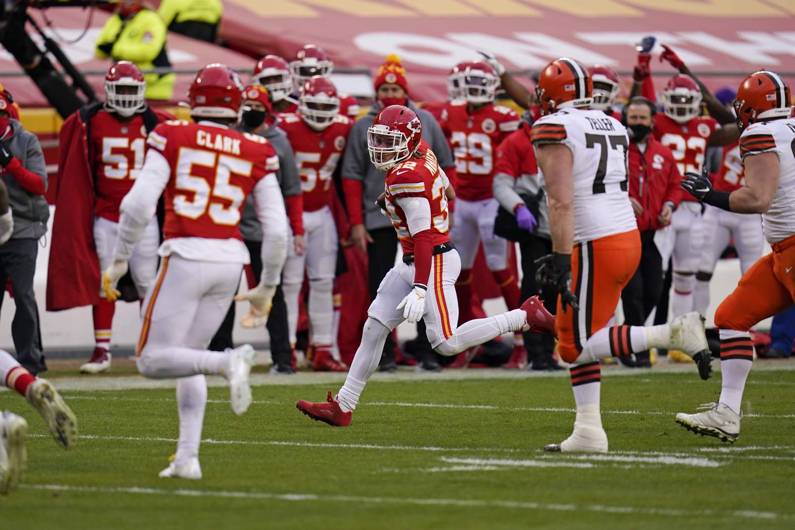 Chiefs' Mathieu making most of opportunity in Kansas City