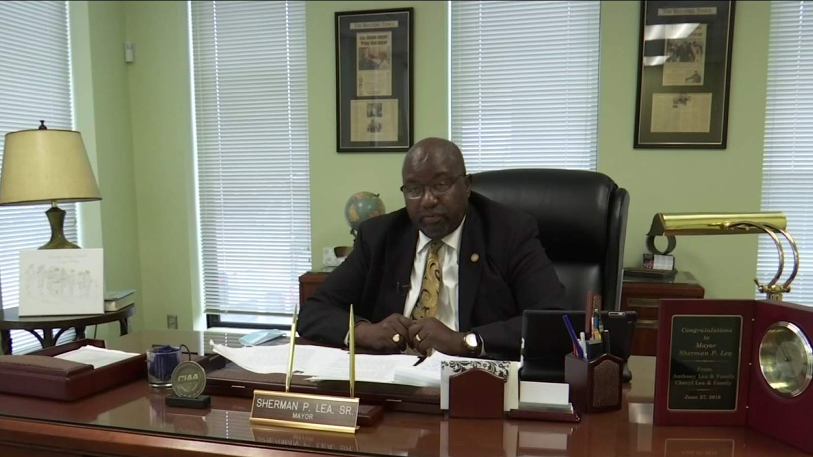 Roanoke Mayor Sherman Lea pushing economic development as part of re-election bid