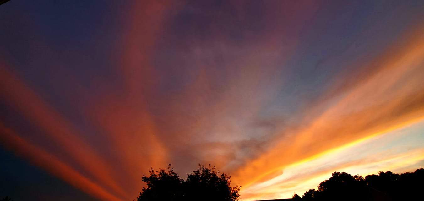 PHOTOS: Tropical Storm Beta’s clouds lead to gorgeous Saturday sunset