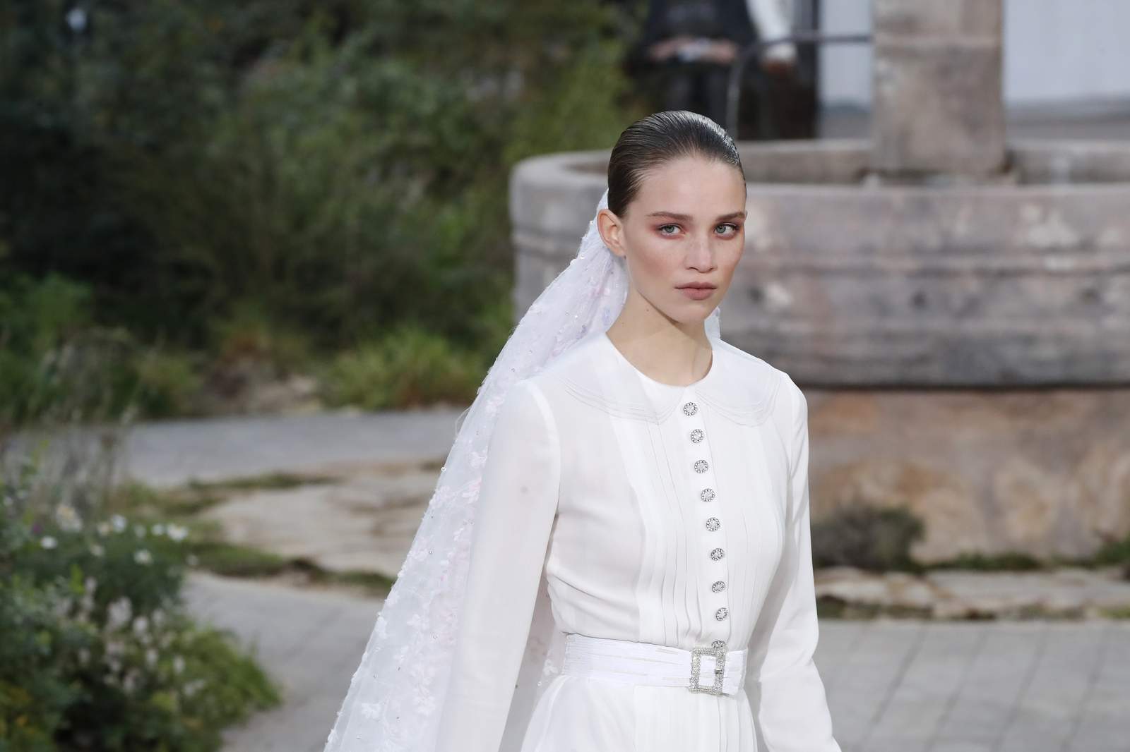 Chanel delves into founder's orphanage past in couture show