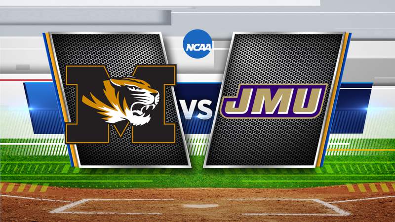 No. 8 Missouri forces decisive game three with 7-1 win over James Madison