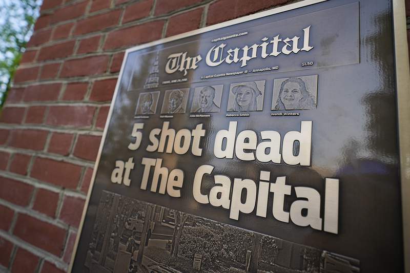 Newspaper shooting leaves enduring mark on Maryland capital