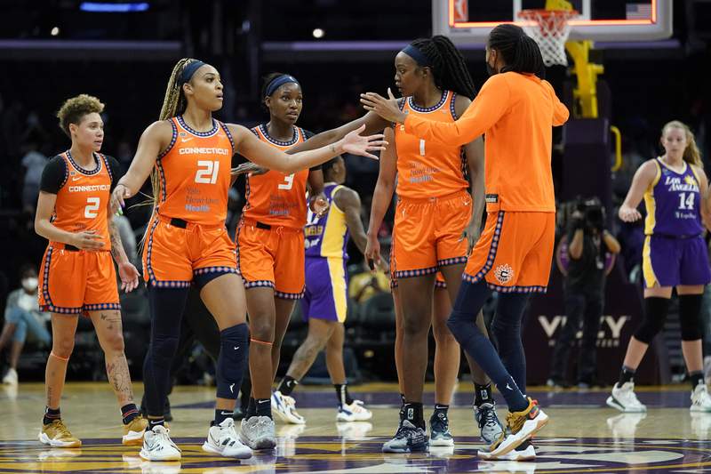 Teams battle for playoff positioning in WNBA's final week