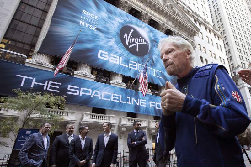 Richard Branson announces trip to space, ahead of Jeff Bezos