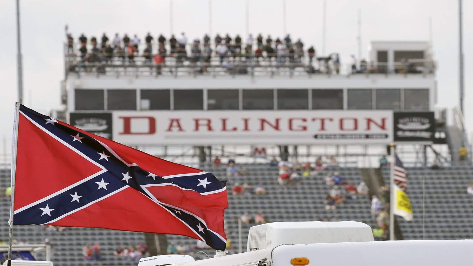 NASCAR bans Confederate flag, saying it ‘runs contrary’ to its industry