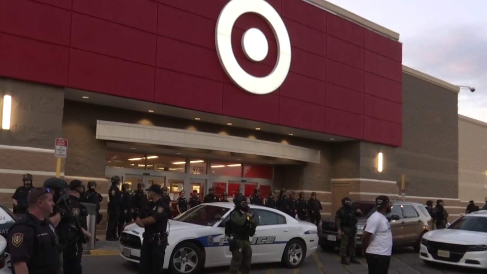 Target temporarily select closing stores, none locally, amid protests