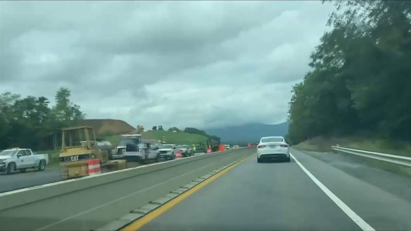 U.S. 460 traffic to be reduced to one lane in each direction at Montvale