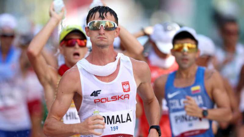Poland's Dawid Tomala stuns field, wins potential final Olympic gold at 50km
