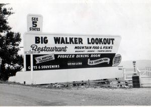 Big Walker Lookout - Lookout Point & Country Store - Wytheville, VA