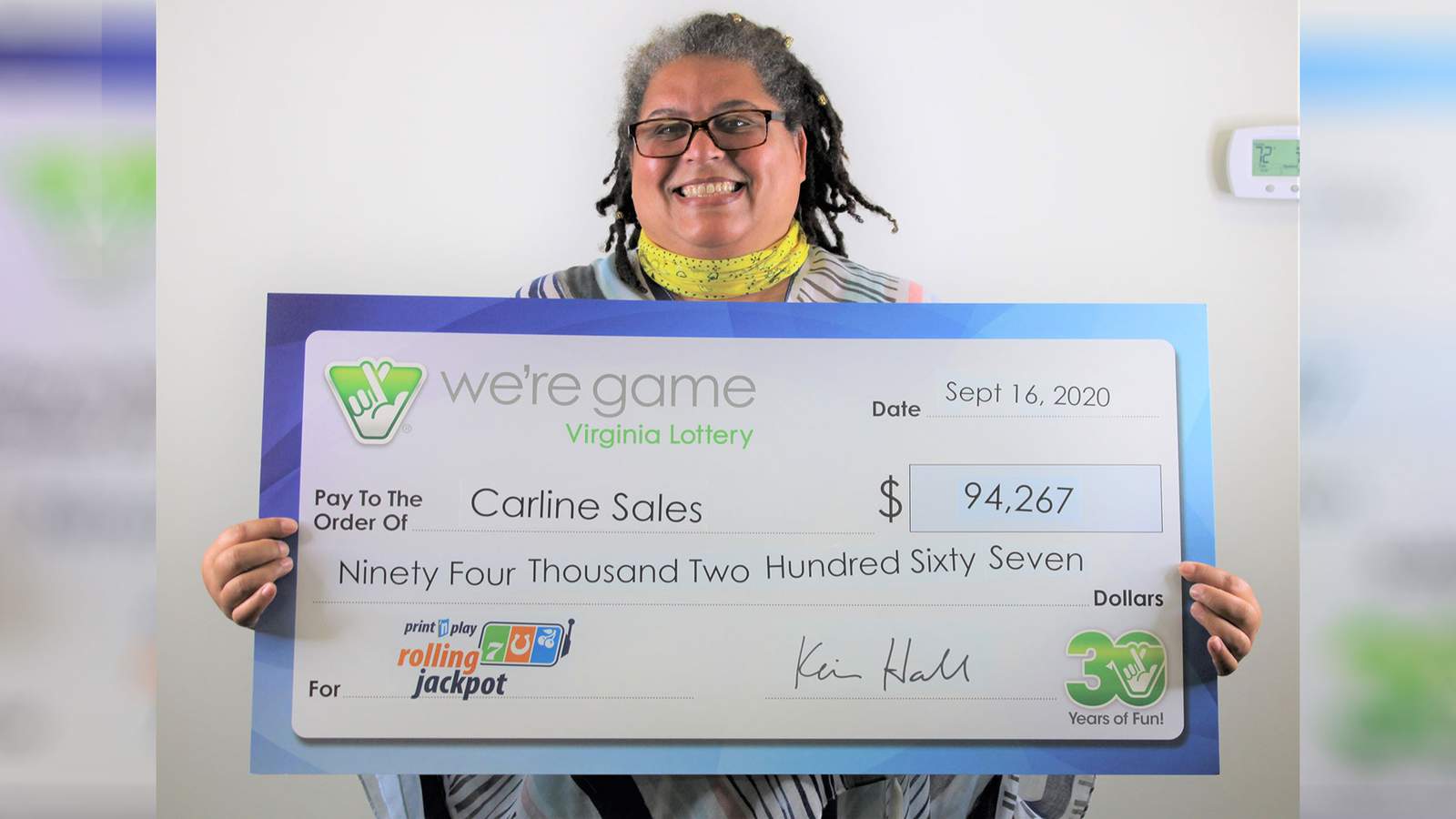 Madison Heights woman wins nearly $100,000 from Virginia Lottery ticket