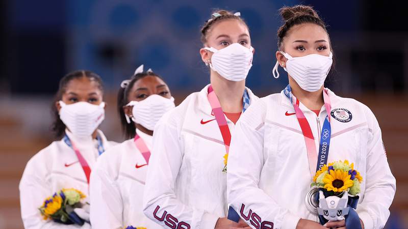 Relive Team USA's performance in the women's gymnastics team final