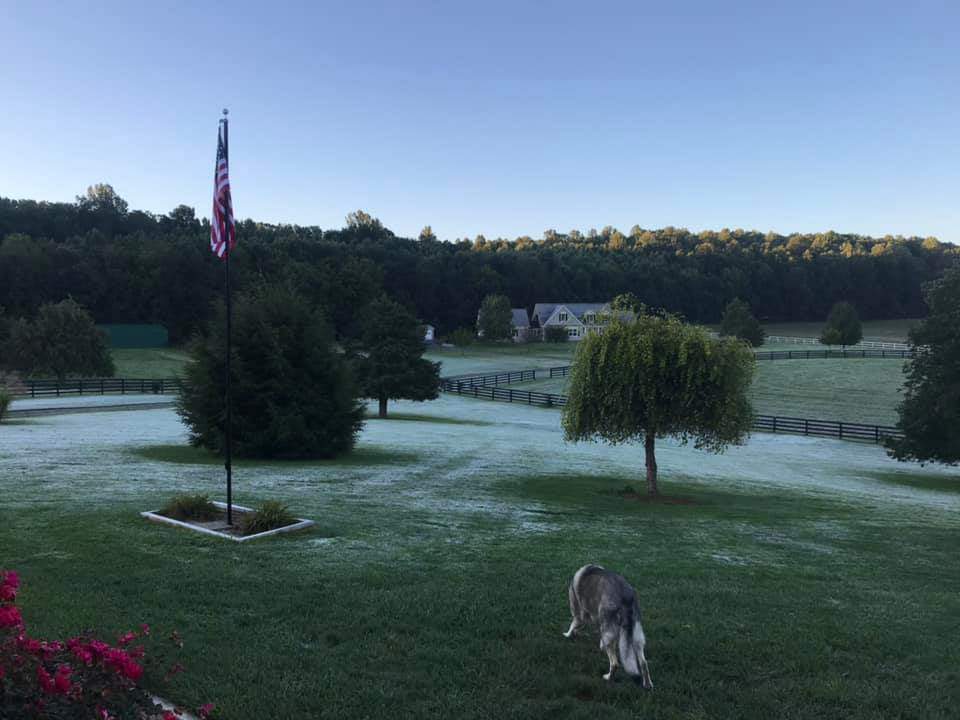 PHOTOS: Parts of the area see frost in final days of summer