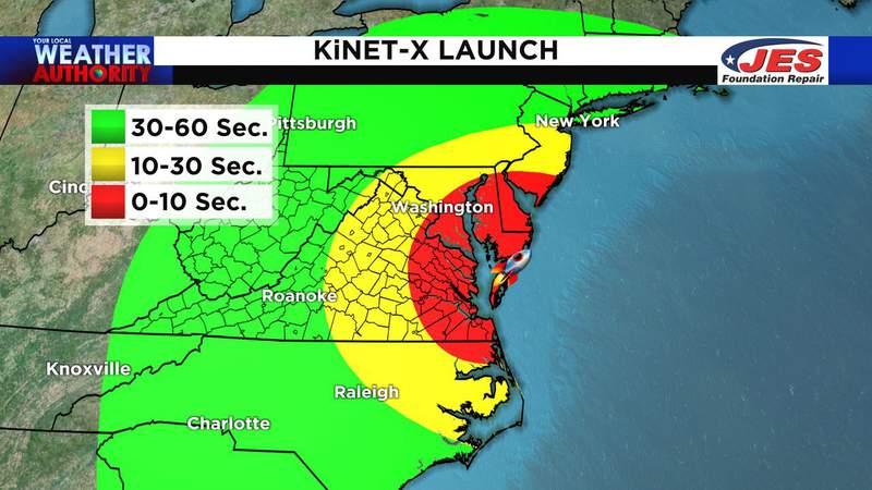 How you can see the Wallops Island rocket launch from Southwest, Central Virginia that’s now scheduled for Sunday