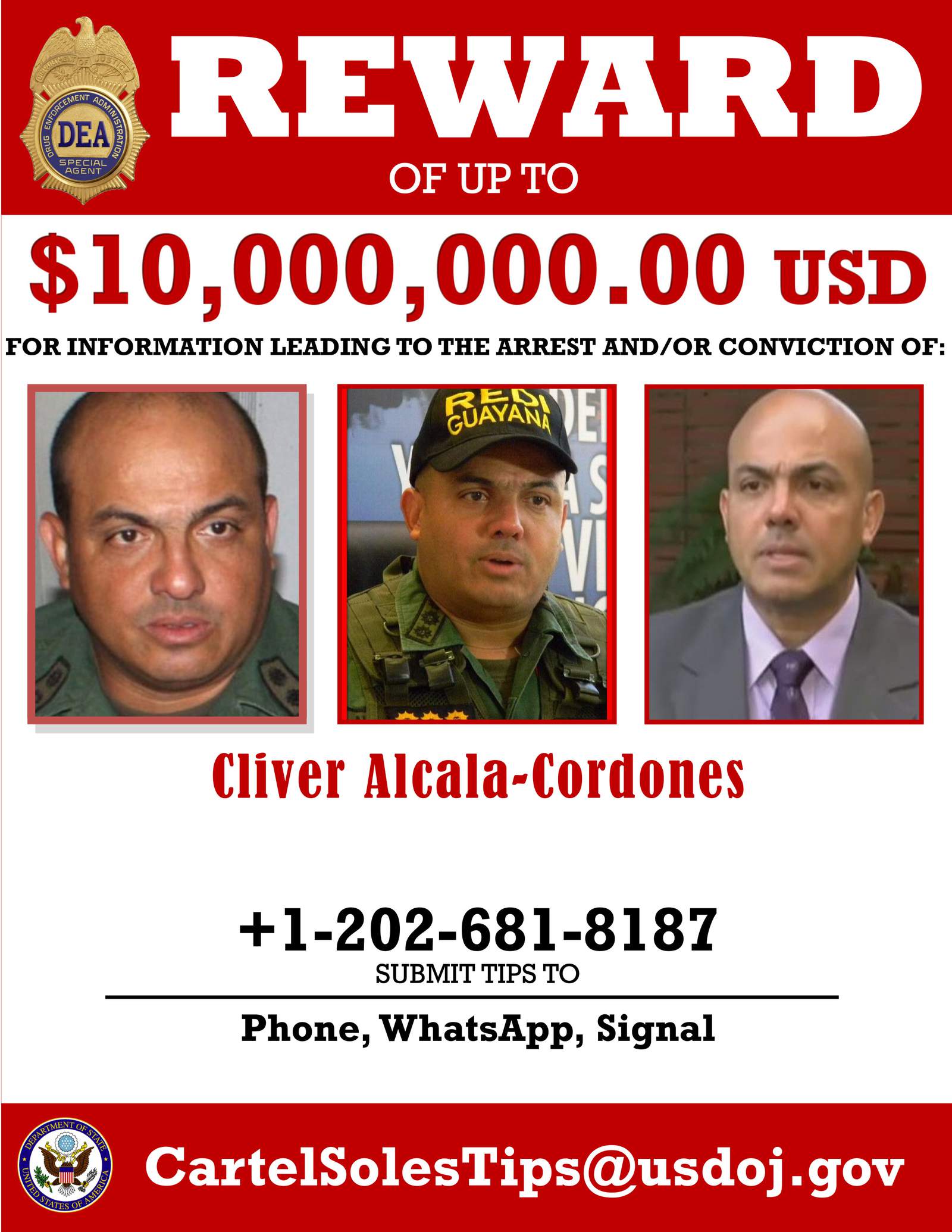 AP Sources: Alleged Maduro co-conspirator is in DEA custody