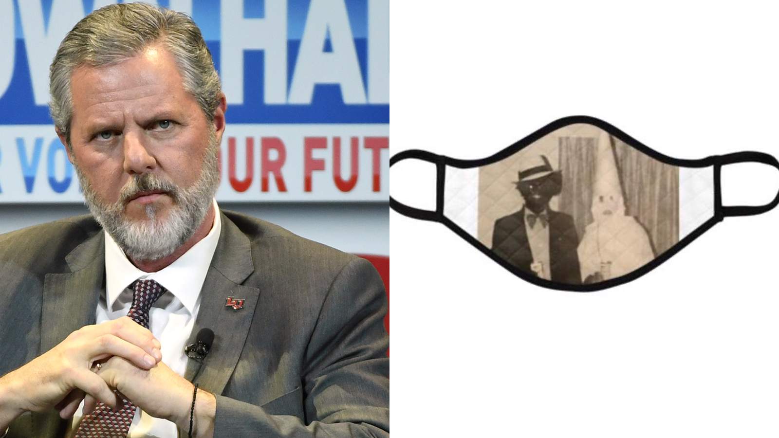 Liberty Universitys Jerry Falwell issues 3-tweet apology for controversial mask tweet