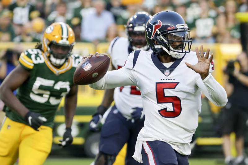 Tyrod Taylor tabbed as starter for Texans