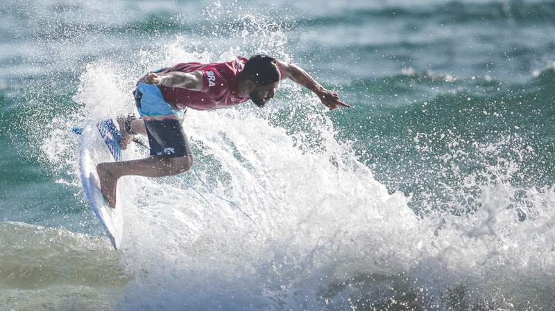 World champion Italo Ferreira one win from surfing gold for Brazil
