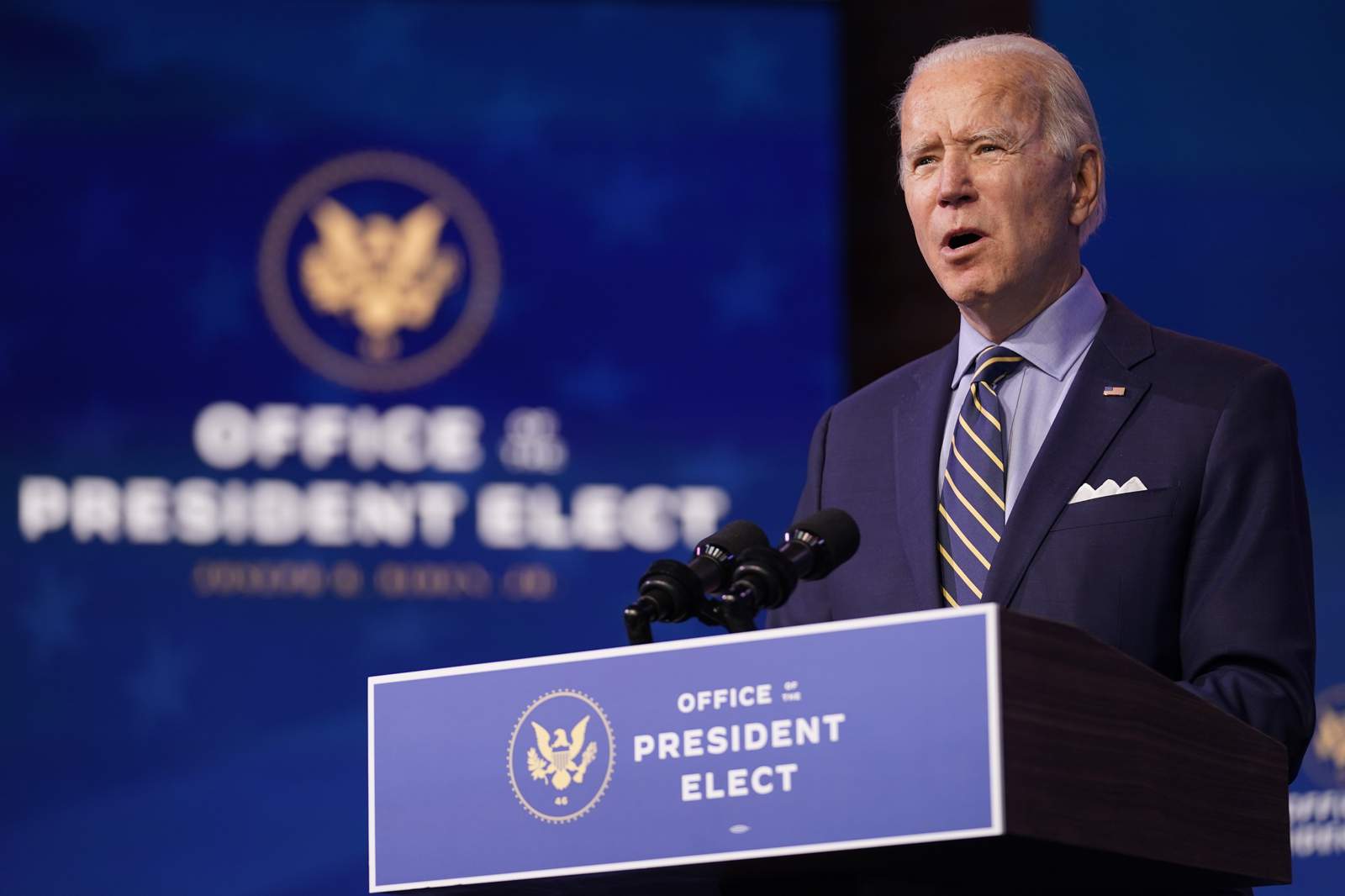 WATCH: President-elect Biden to give remarks on COVID-19 pandemic