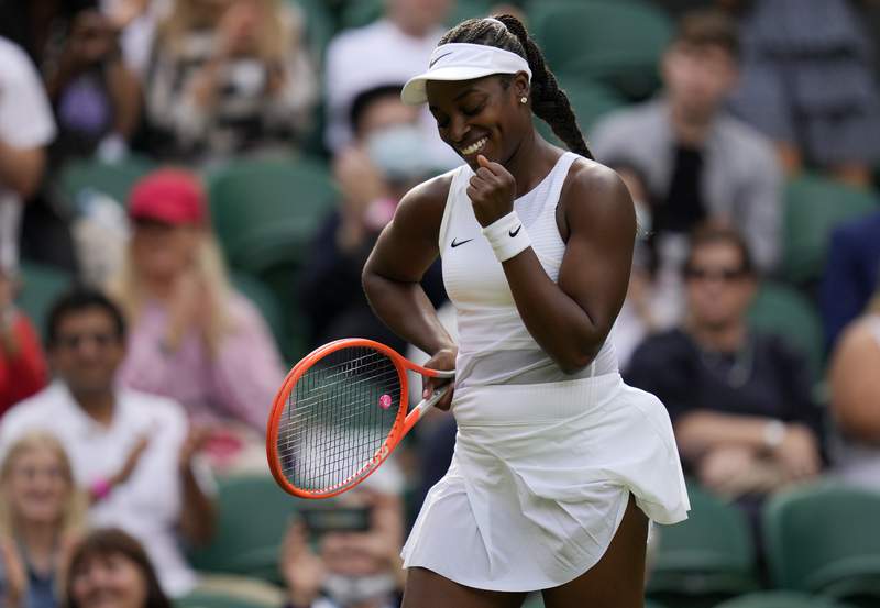 'Out here trying to eat': Stephens, Tiafoe win at Wimbledon