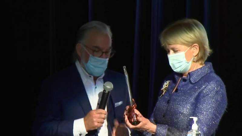 Carilion Clinic’s Nancy Agee honored with 2021 Cabell Brand Hope Award