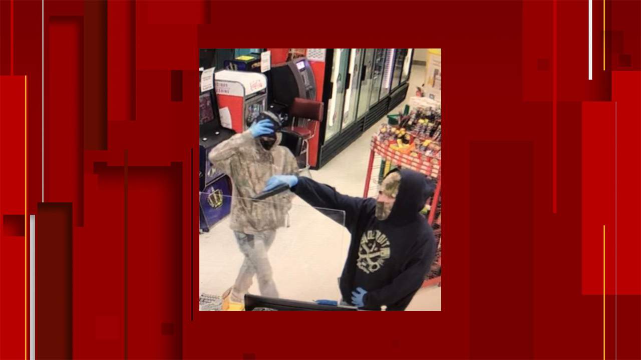 Campbell County authorities looking for these two after an armed robbery