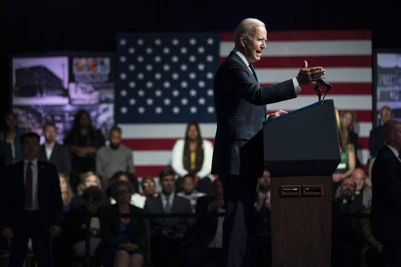 Biden decries 'horrific' Tulsa massacre in emotional speech