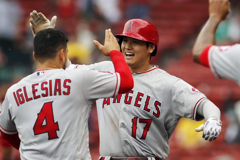 Ohtani's 2-out, 2-run HR in 9th sends Angels over Bosox 6-5