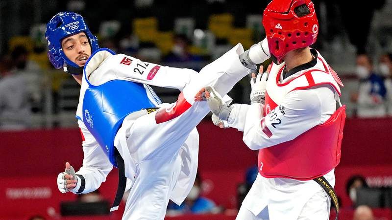 Dell'Aquila, Wongpattanakit win gold in taekwondo