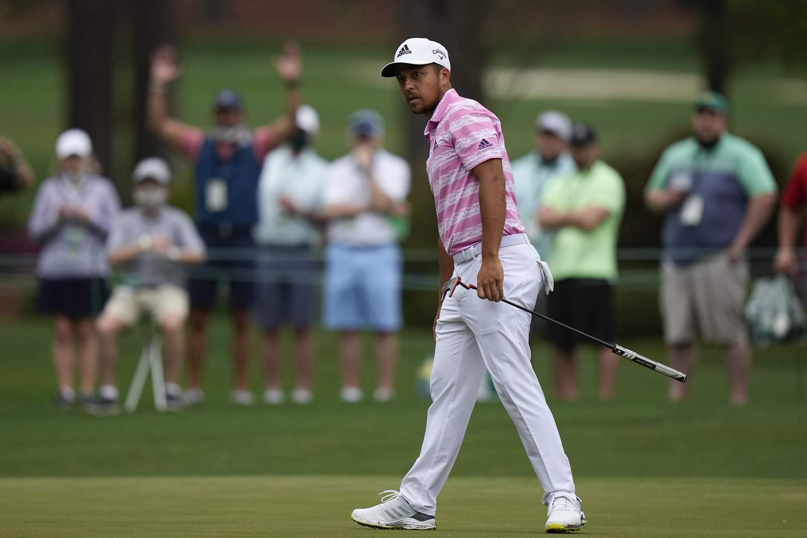 Xander Schauffele, again, right in major mix at Masters