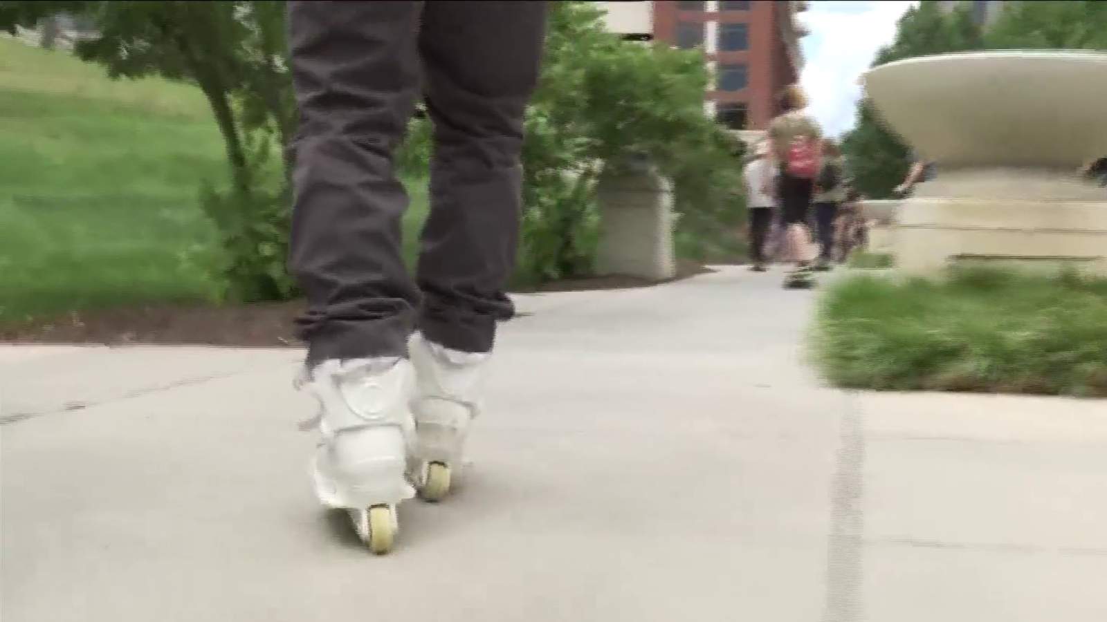 ‘We need everybody on board’: Skateboarders, roller skaters protest for racial equality