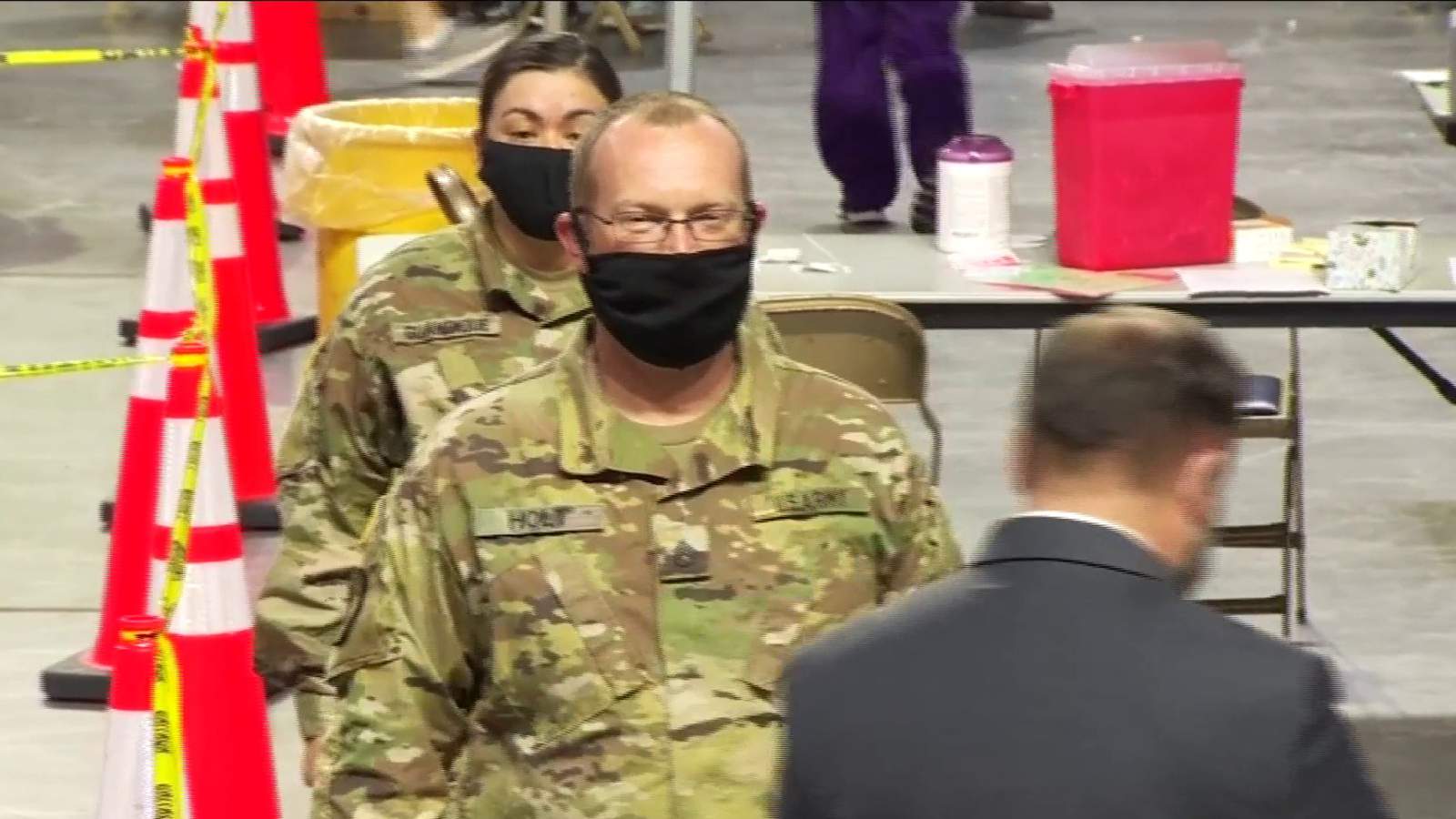 National Guard recognized with special ceremony for Roanoke Valley COVID vaccine efforts
