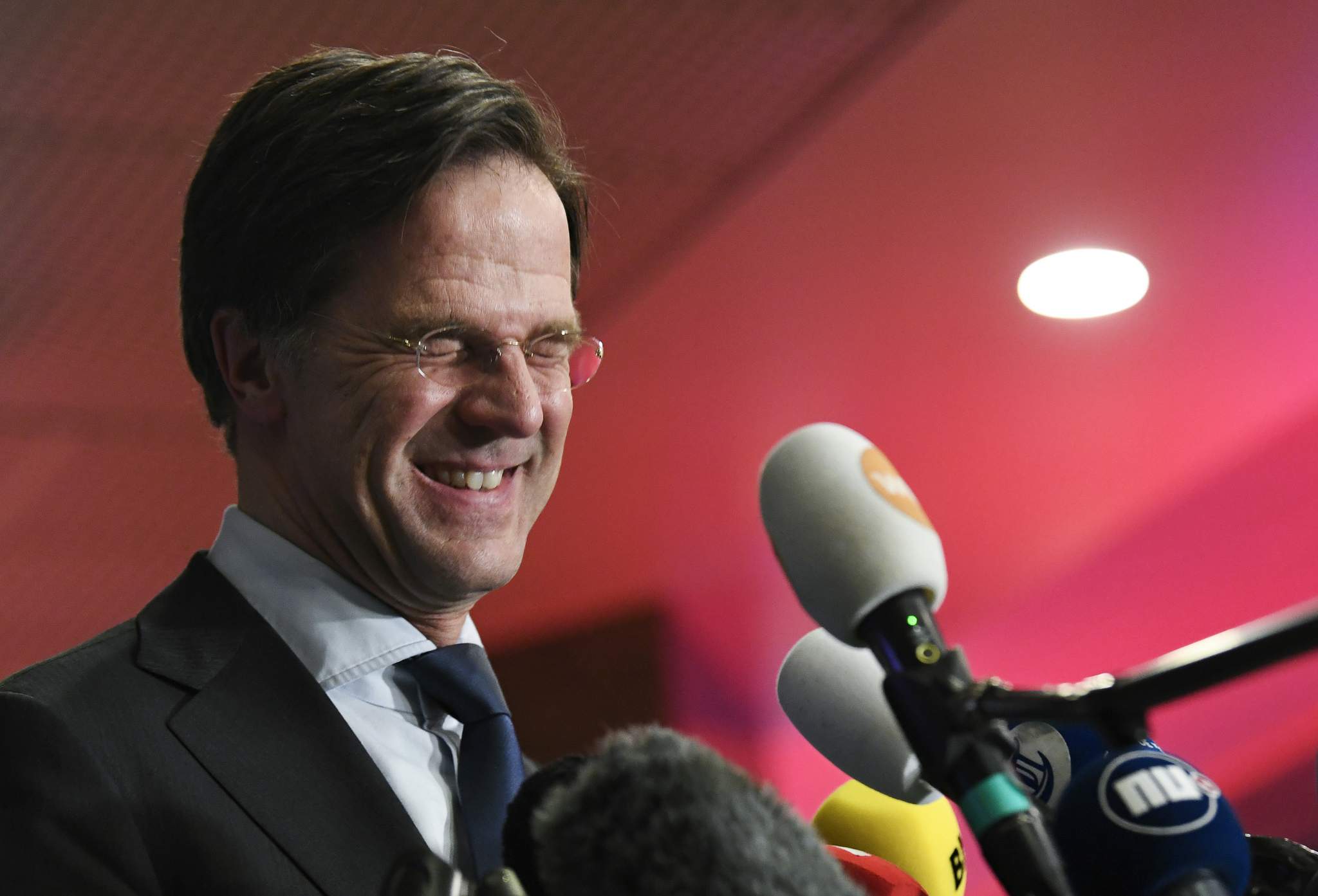 Dutch PM Rutte's conservatives see 4th straight election win