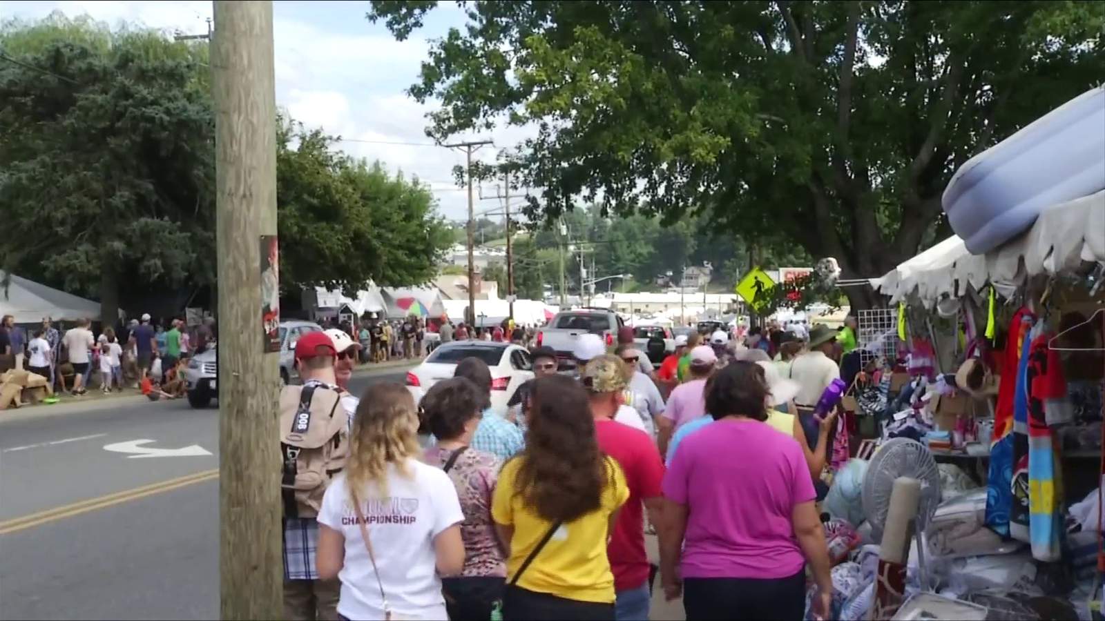 ‘It’s going to hurt a lot of people’: Town of Hillsville will not be issuing permits for annual flea market
