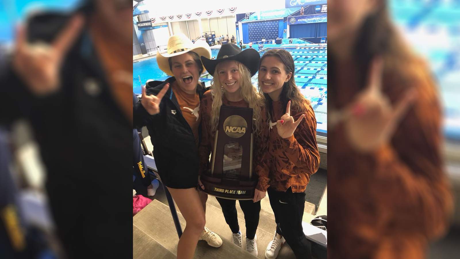 Daleville’s Olivia Bray helps lead Texas to 3rd place finish in NCAA Swim & Dive Championship