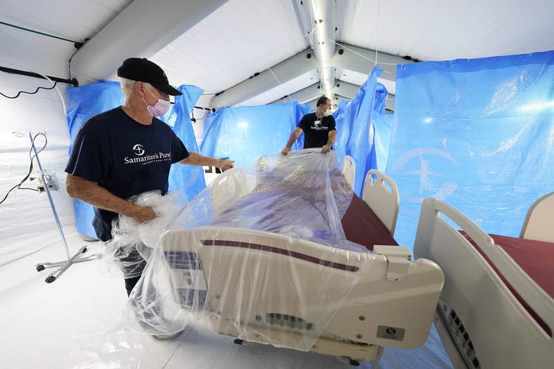 'Heartbreaking': Mississippi gets 2nd field hospital in days