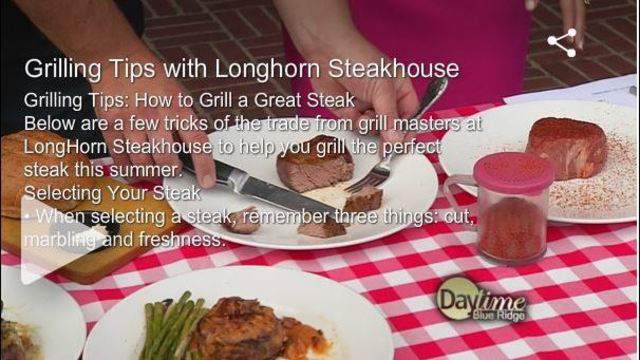 Grilling Tips with Longhorn Steakhouse