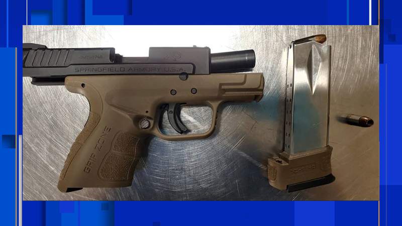Alleghany County man arrested after police confiscated a loaded handgun at Roanoke airport