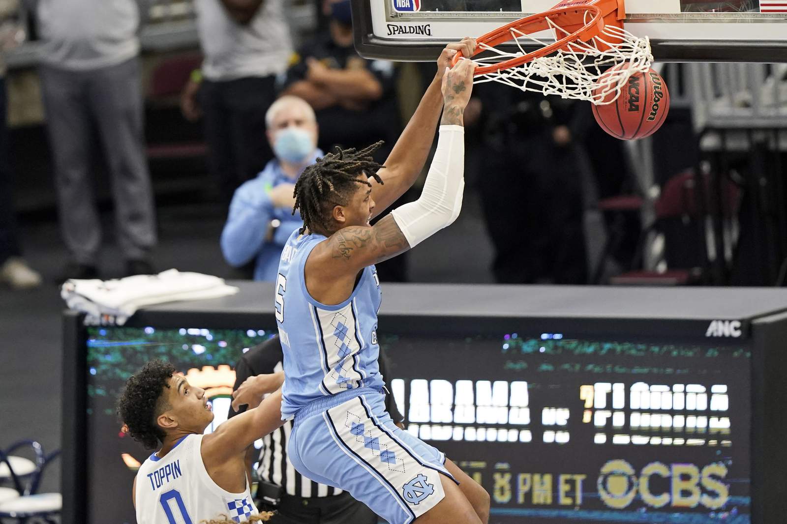 No. 22 Tar Heels top Kentucky for Wildcats' 5th loss in row