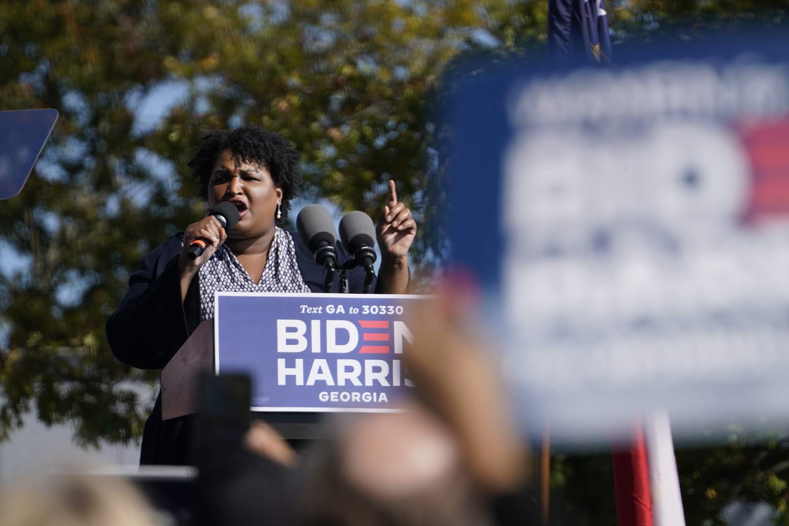 Stacey Abrams credited for boosting Democrats in Georgia