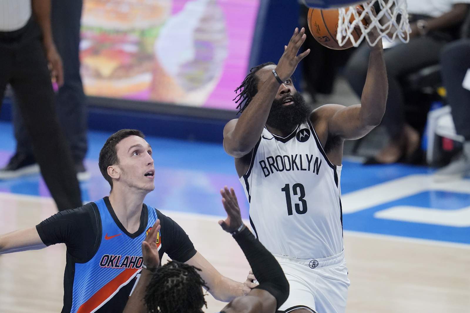 Nets' Harden to sit out Sunday vs Westbrook, Wizards