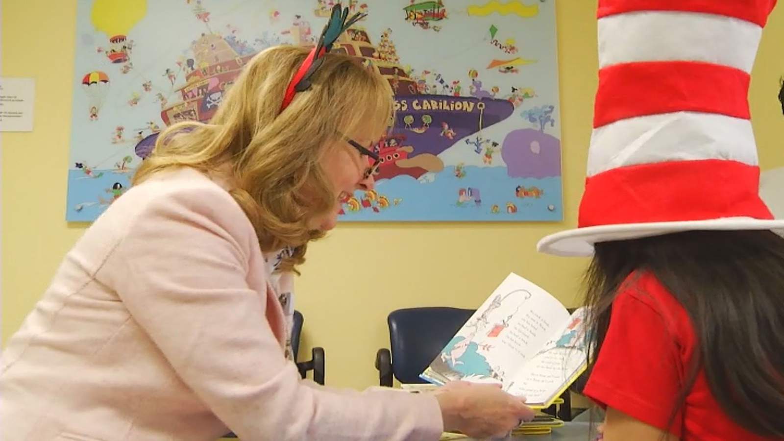 Carilion pays tribute to Dr. Seuss with celebration of Reach Out and Read program