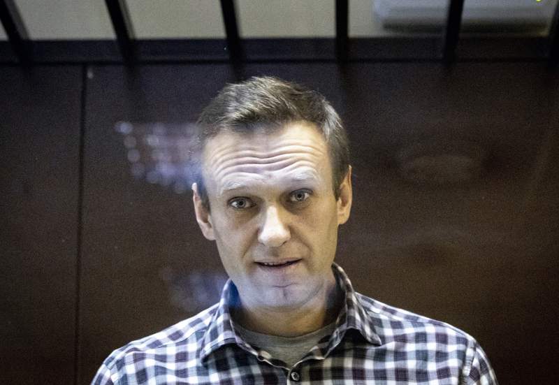 Russia's Navalny asks court to end prison security checks